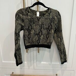 Fabletics Spandex Athleisure Cropped Top